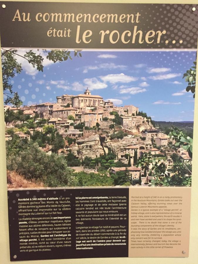 Chez Marius Gordes Vue Panoramique Sur Luberon Apartamento Exterior foto